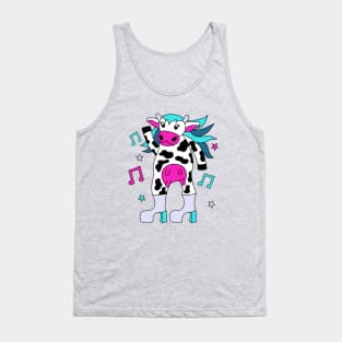 Disco Cow Girl Tank Top